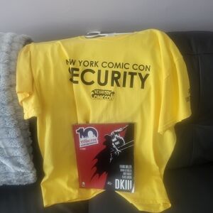 Yellow New York Comic Con Security T-Shirt